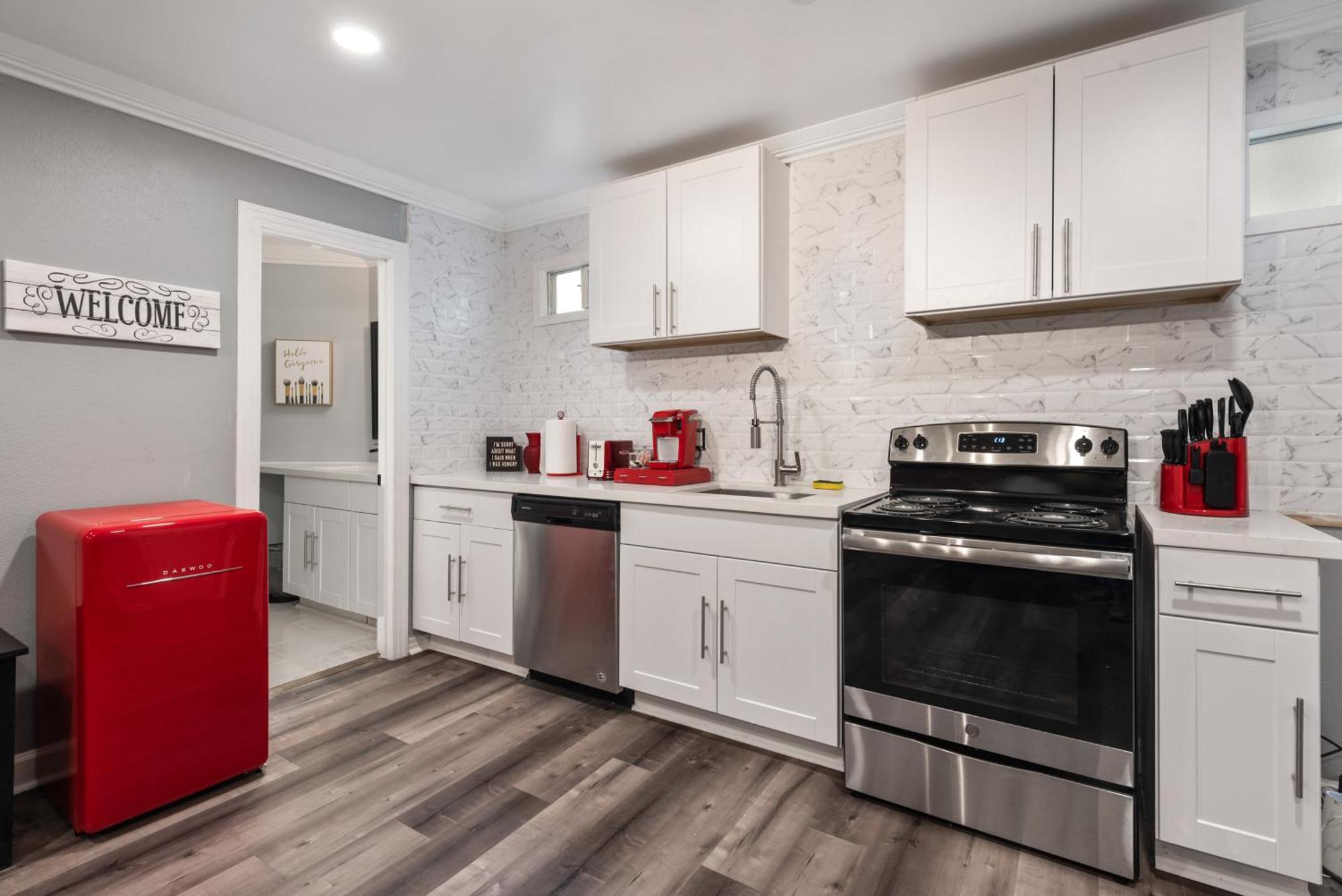 Urban Retreat 1Br With Free Park Houston Exterior foto